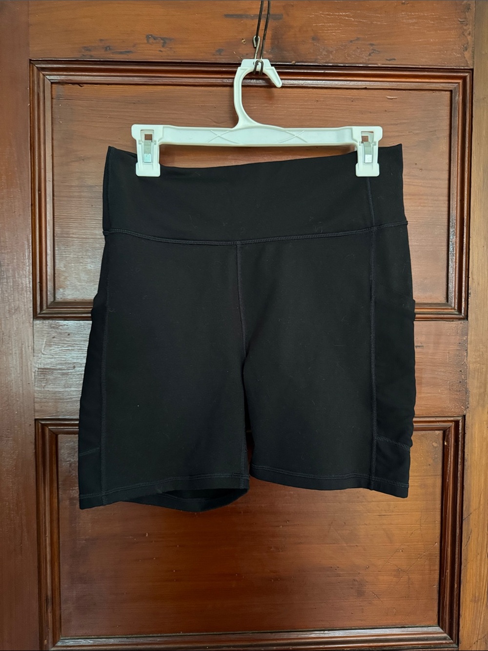 Fabletics power hold pocket biker shorts